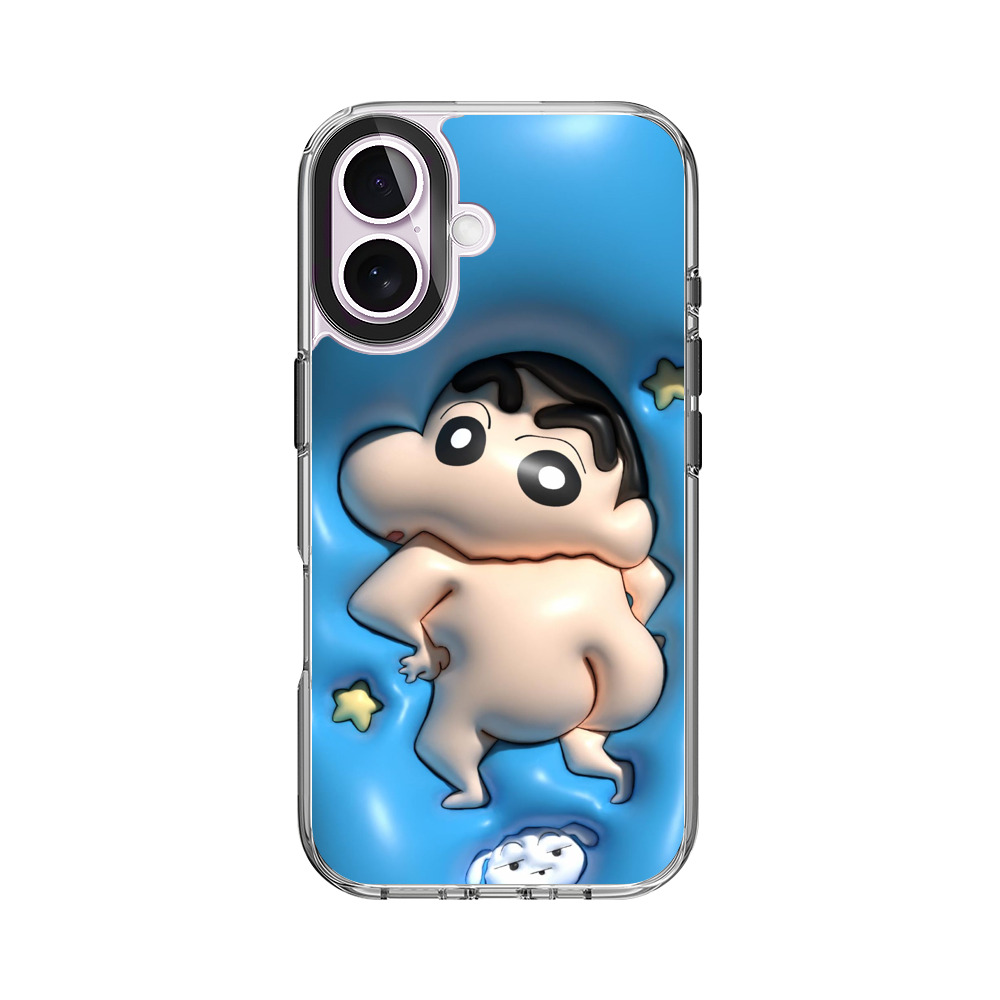 かわいいクレヨンしんちゃん iPhone 17オリジナルケース