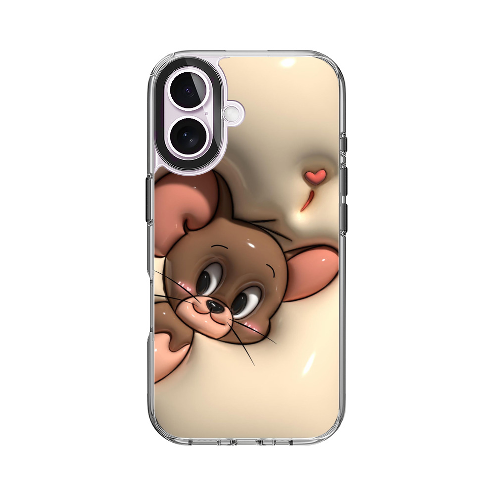 かわいいネズミ iPhone 17オリジナルケース