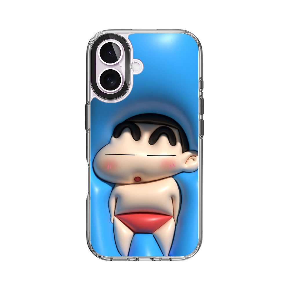 かわいい寝顔キャラクター iPhone 17オリジナルケース