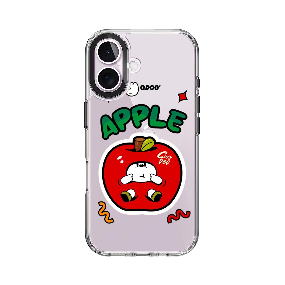 かわいいリンゴ iPhone 17オリジナルケース