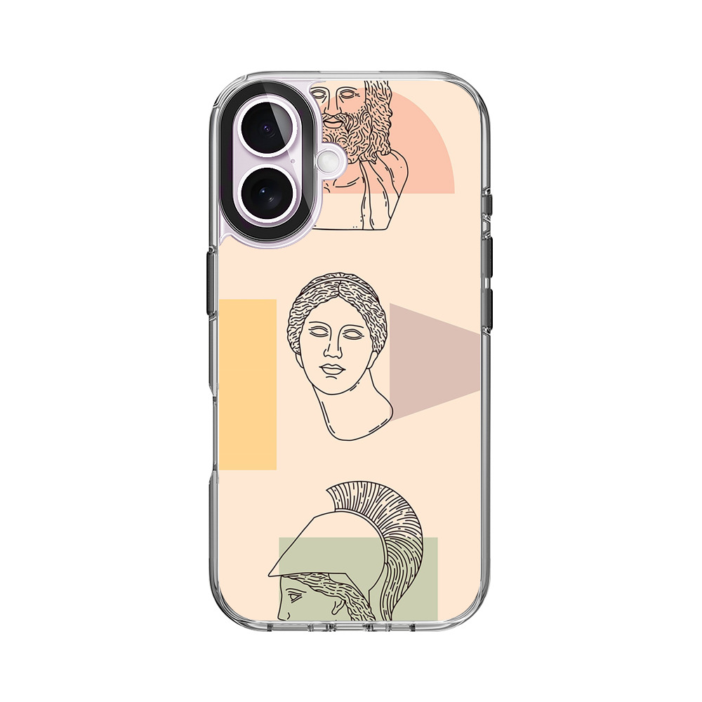 古代ギリシャ彫刻の肖像画 iPhone 17オリジナルケース