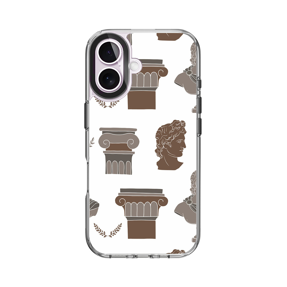 古代ギリシャの彫刻パターン iPhone 17オリジナルケース
