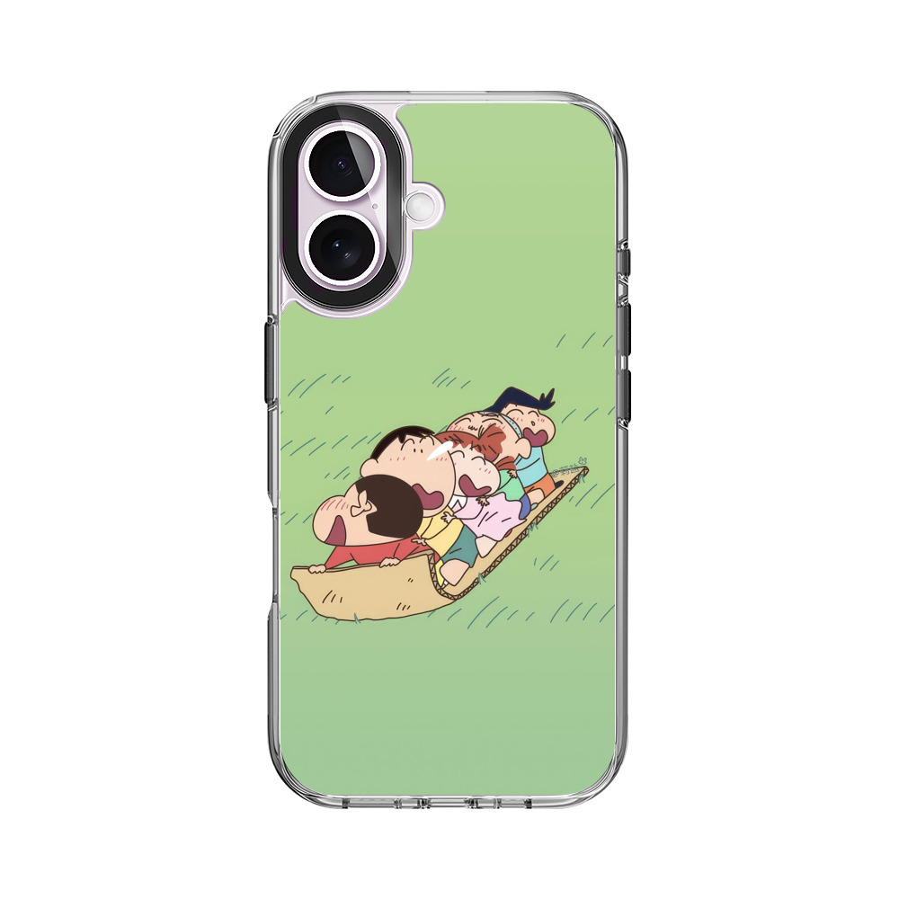 段ボールで遊ぶ子供たち iPhone 17オリジナルケース