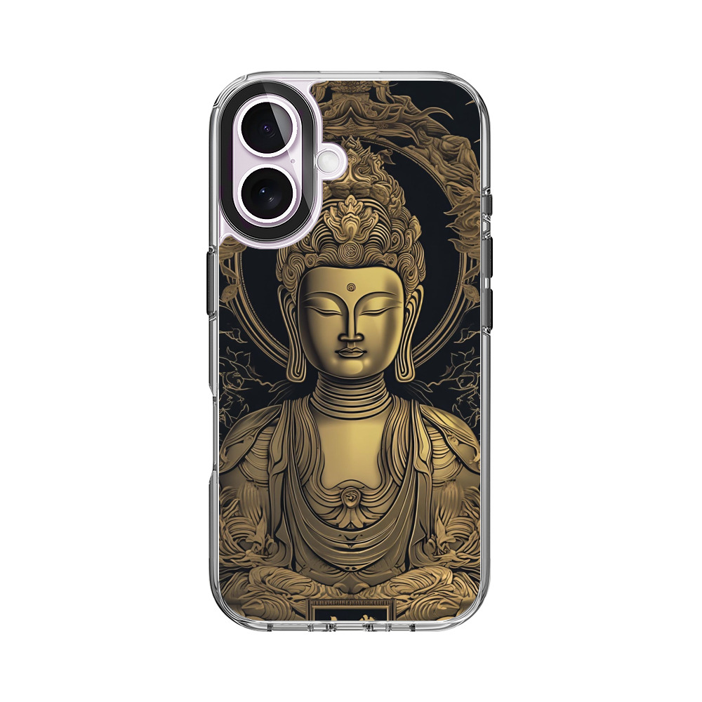黄金の仏像 iPhone 17オリジナルケース