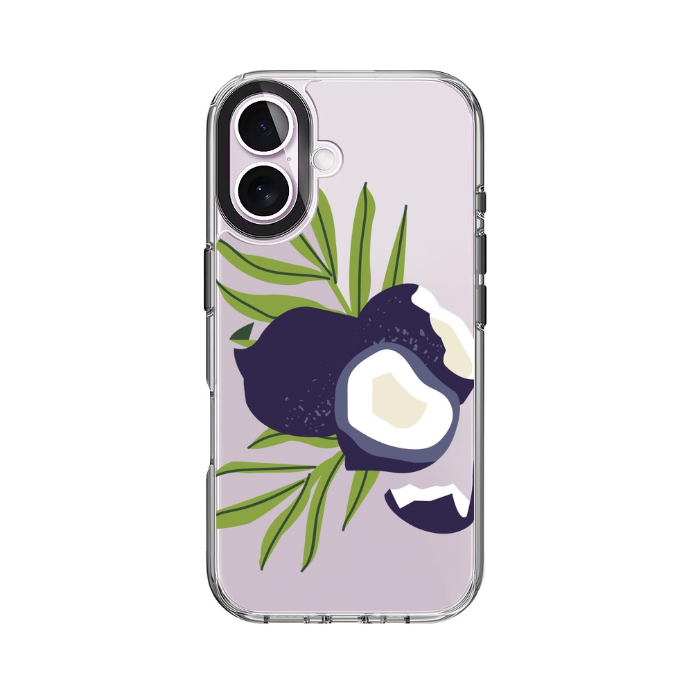 ココナッツと葉 iPhone 17オリジナルケース