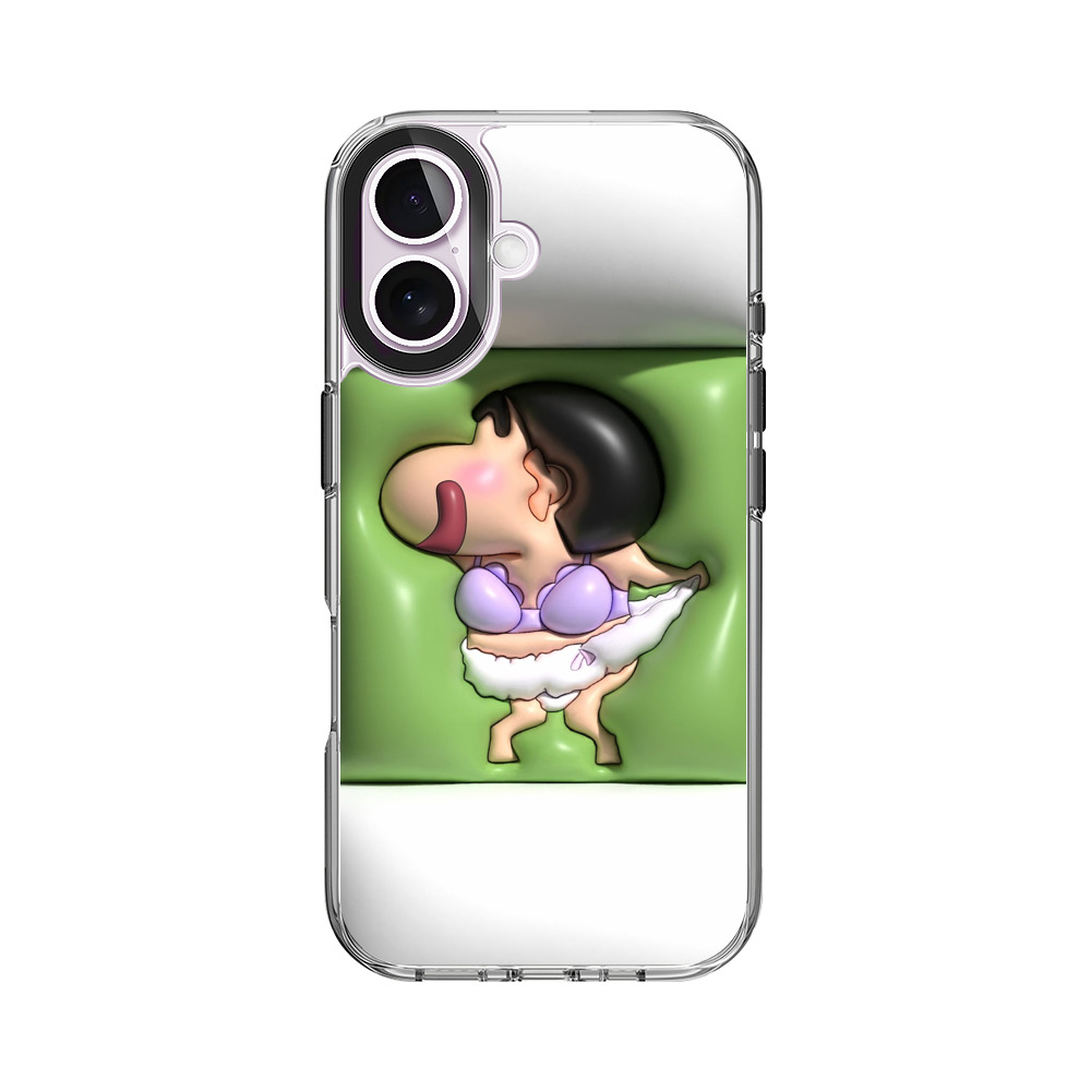 コミカルなキャラクター iPhone 17オリジナルケース