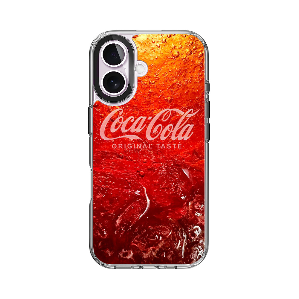 コーラ泡弾ける赤色 iPhone 17オリジナルケース