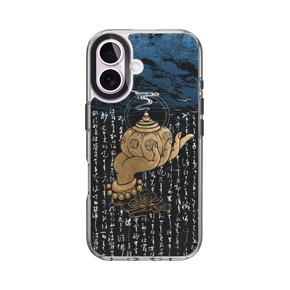 香炉を持つ手 iPhone 17オリジナルケース