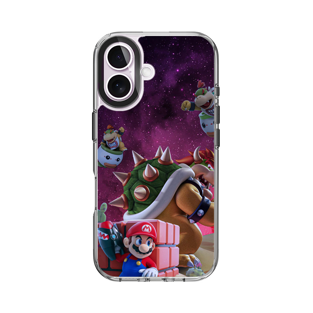 クッパとクッパJr. 星空 iPhone 17オリジナルケース