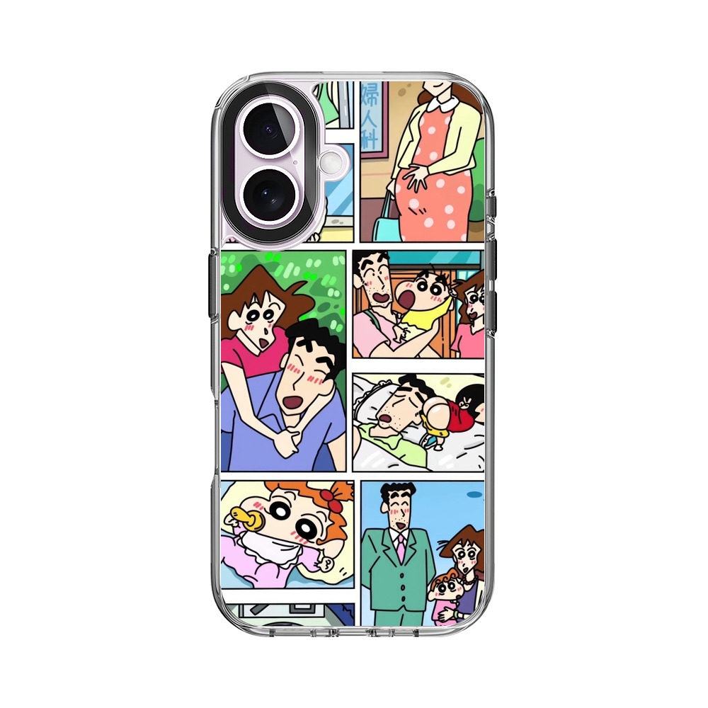 クレヨンしんちゃん家族の毎日 iPhone 17オリジナルケース