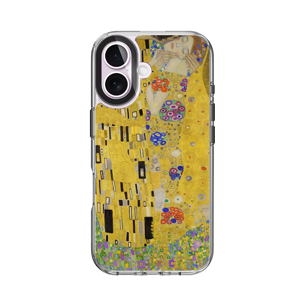 接吻の華やかな装飾デザイン iPhone 17オリジナルケース