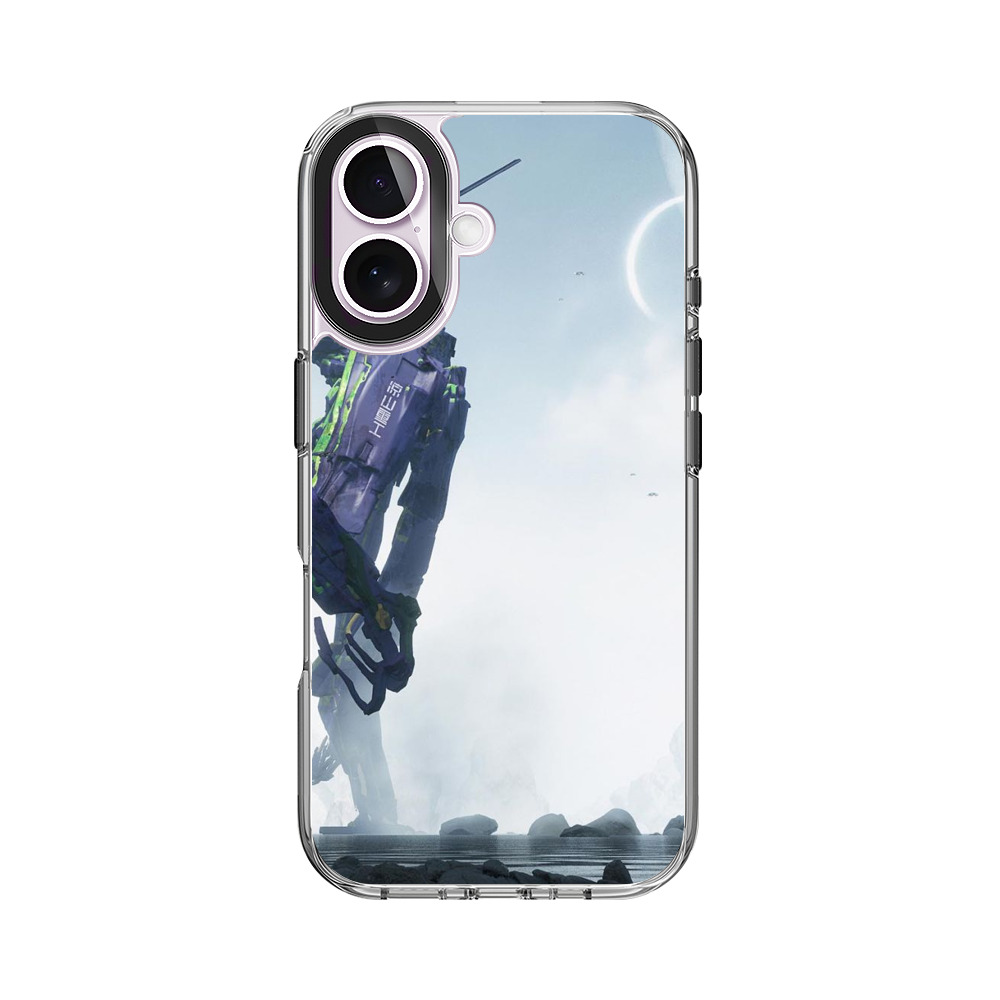 月夜の巨大ロボットケース用 iPhone 17オリジナルケース