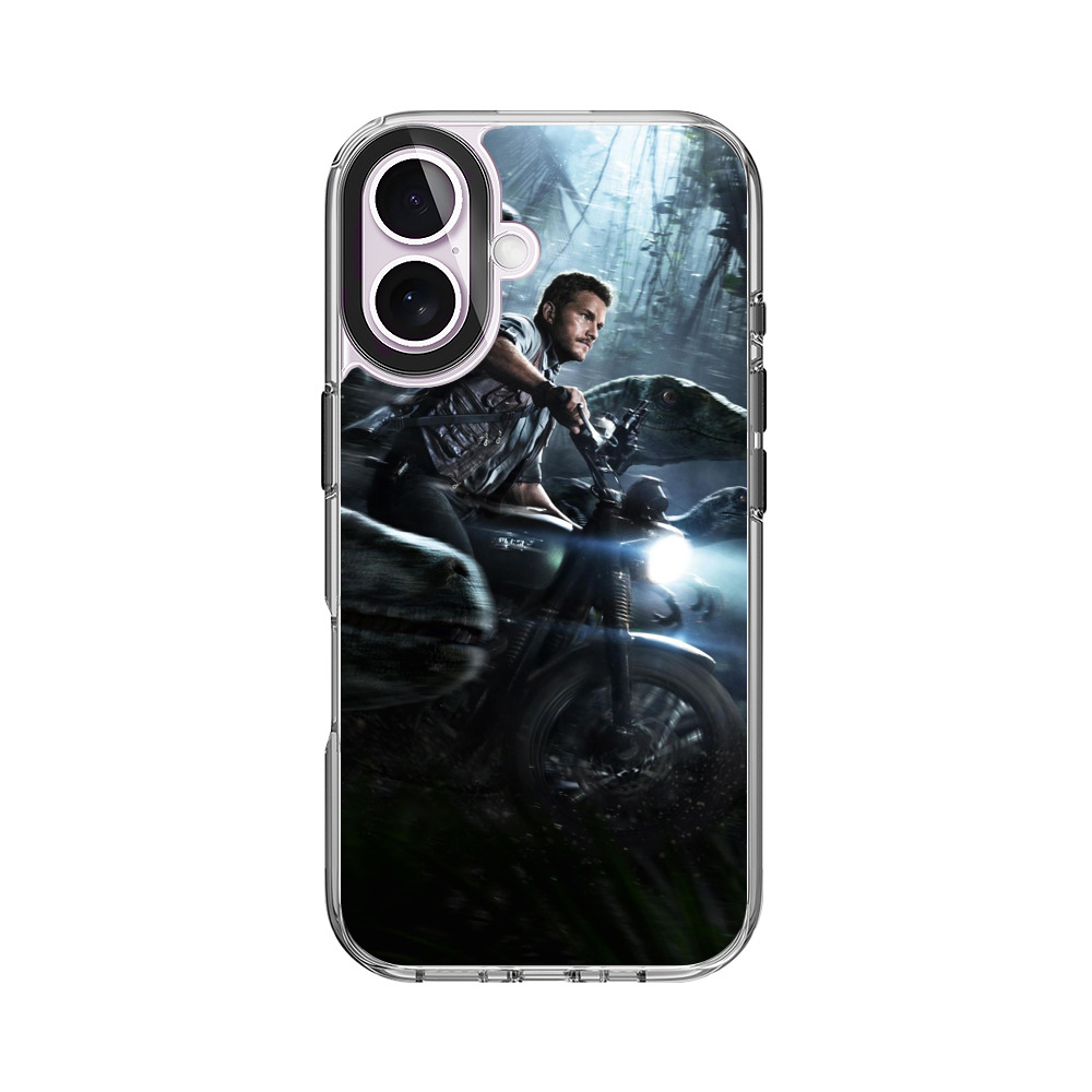 恐竜バイクチェイス iPhone 17オリジナルケース