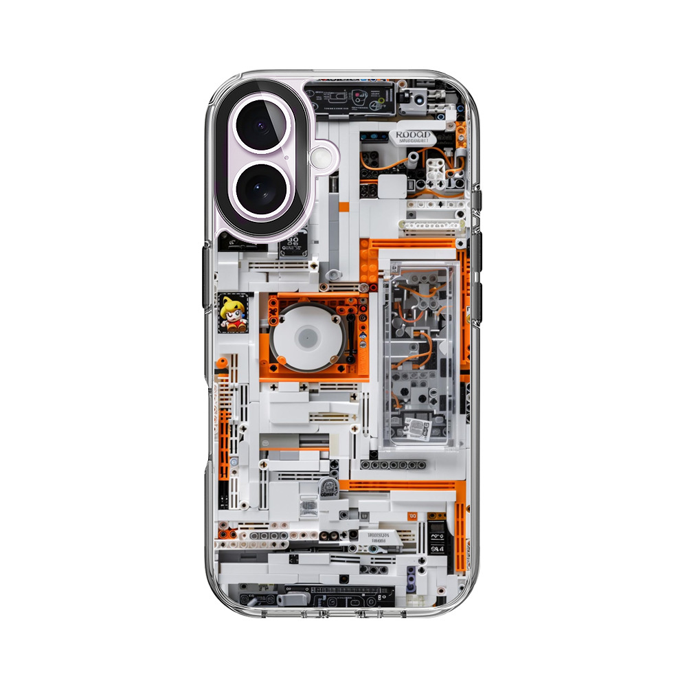 レゴ風機械部品 iPhone 17オリジナルケース