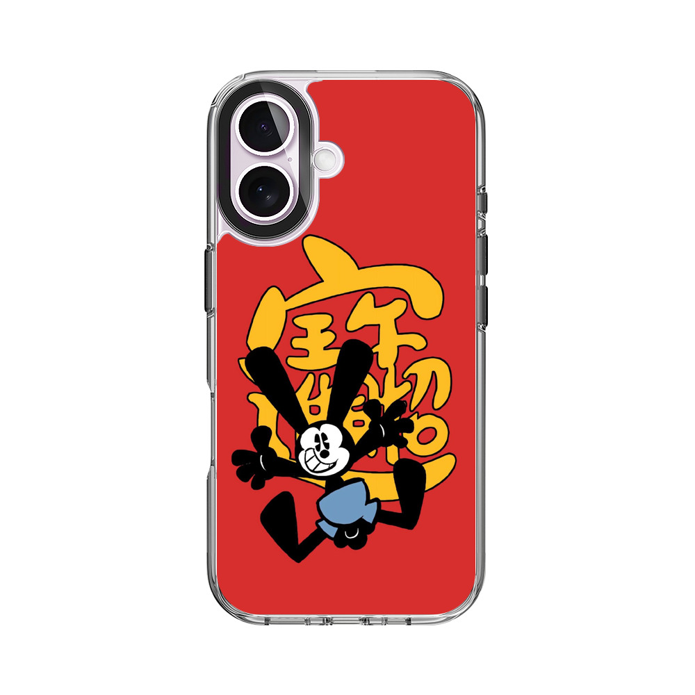 ラッキーウサギと中国文字 iPhone 17オリジナルケース