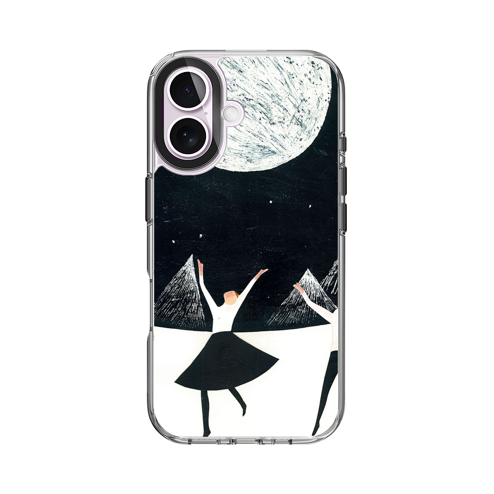 満月の夜に踊る三人 iPhone 17オリジナルケース