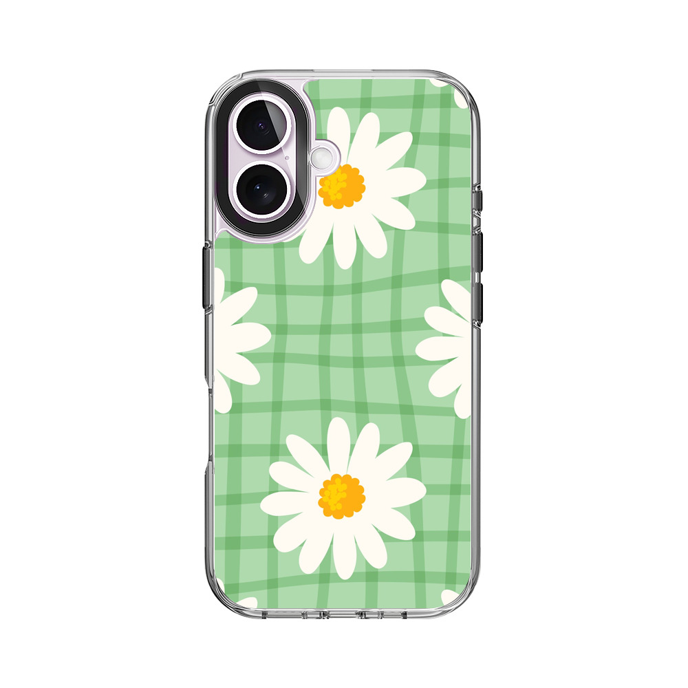 マーガレットの花柄 iPhone 17オリジナルケース