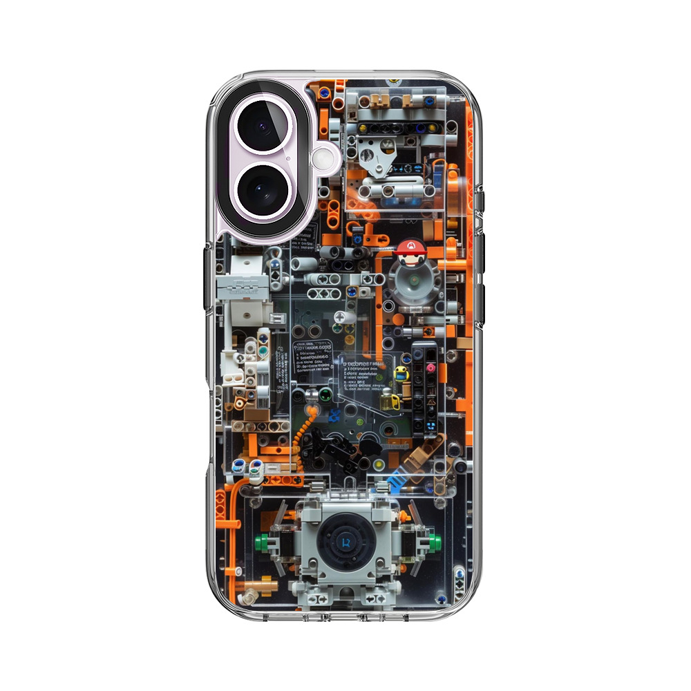 複雑メカニズムデザイン iPhone 17オリジナルケース