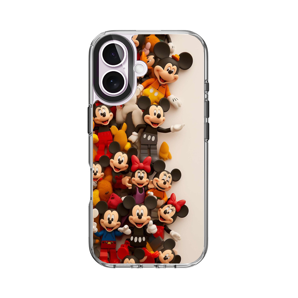 ミッキーマウス集合フィギュア iPhone 17オリジナルケース