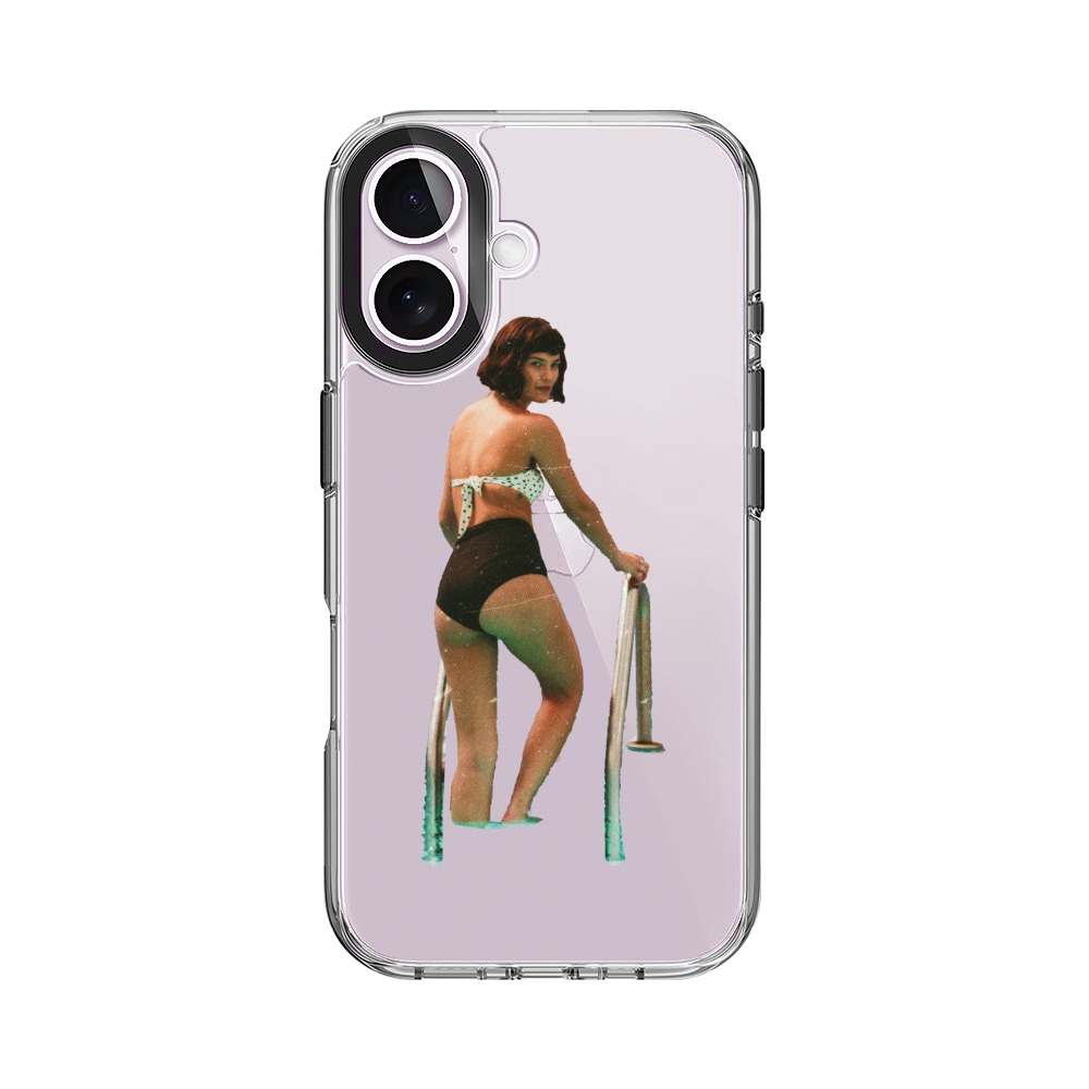 水着の女性 iPhone 17オリジナルケース