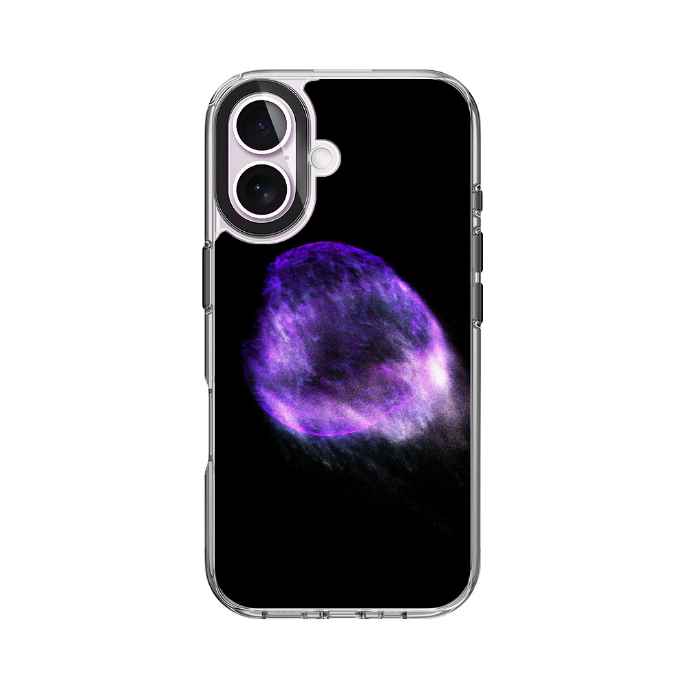 紫色の流星 iPhone 17オリジナルケース