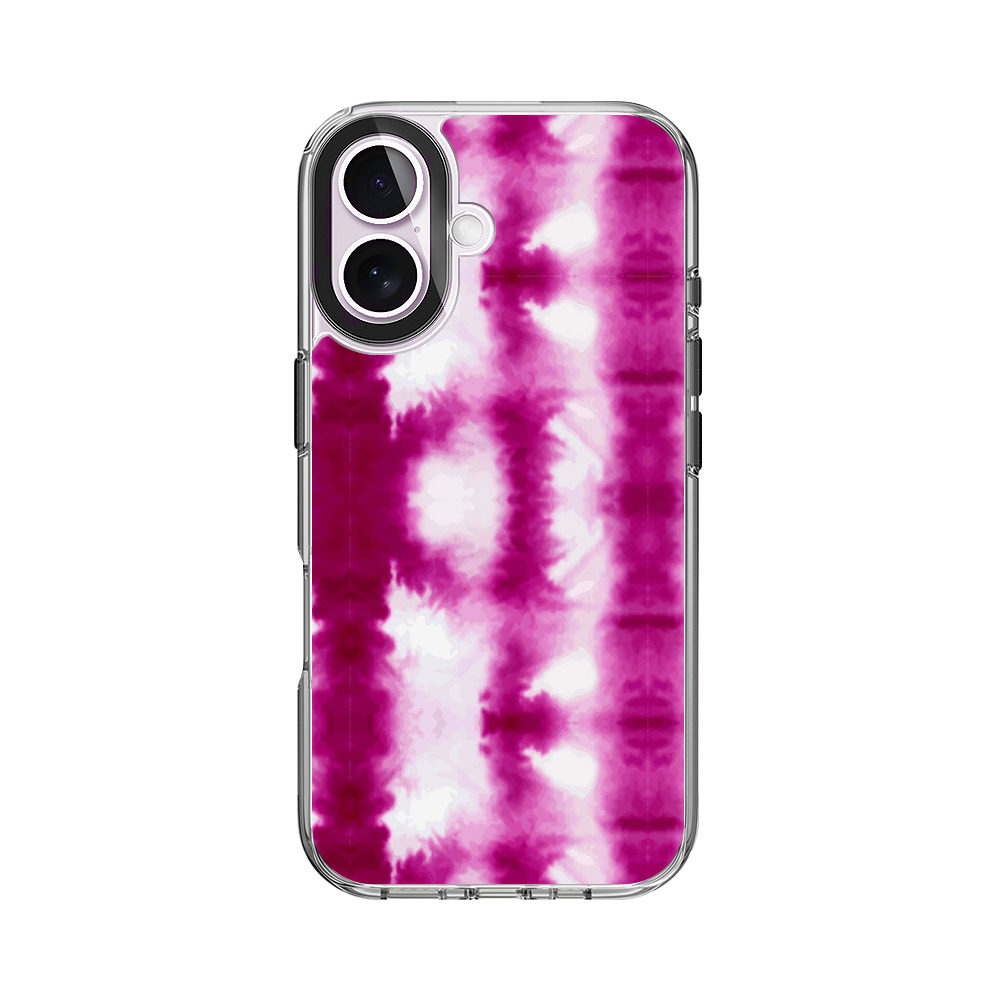 紫の抽象模様 iPhone 17オリジナルケース