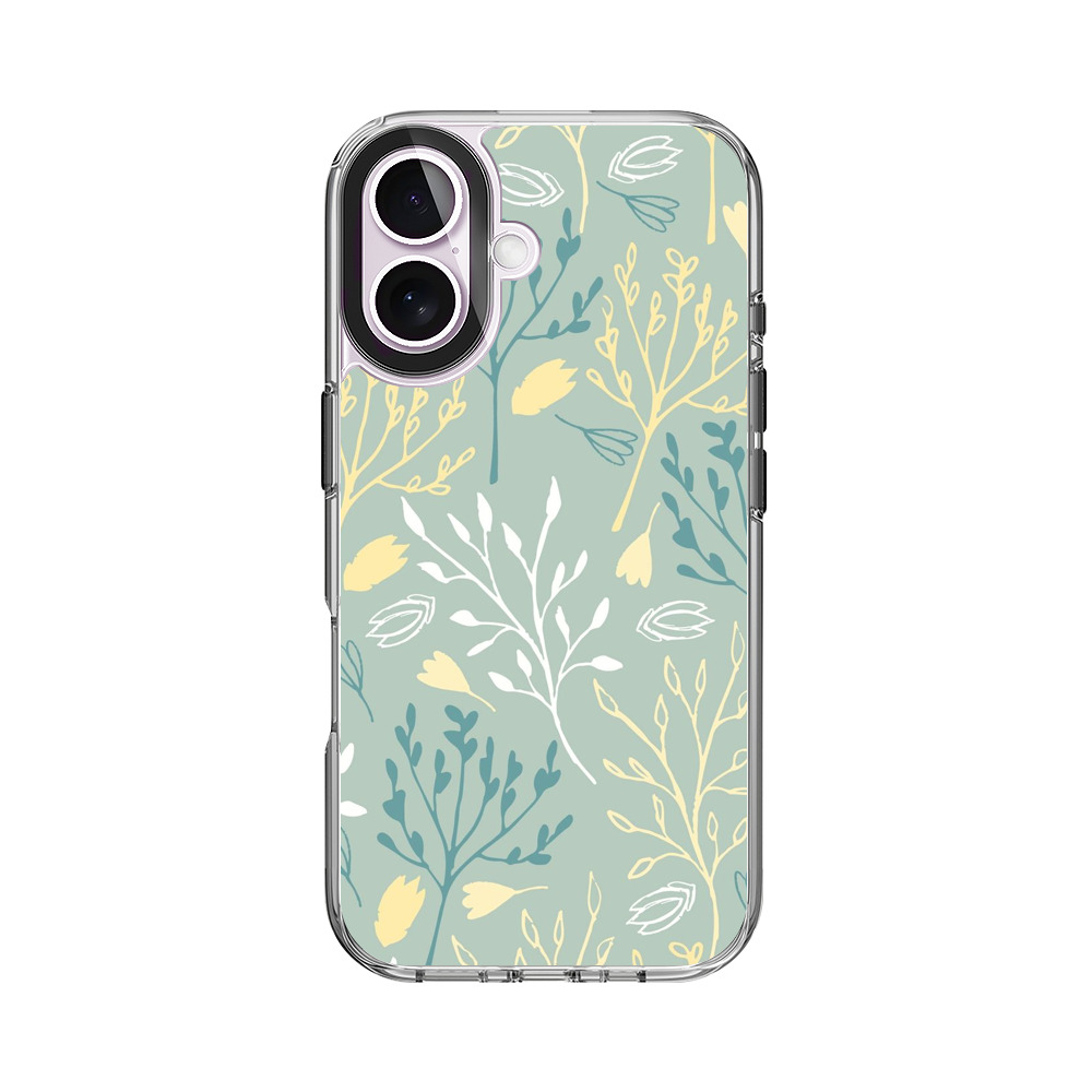 ナチュラルフラワーパターン iPhone 17オリジナルケース