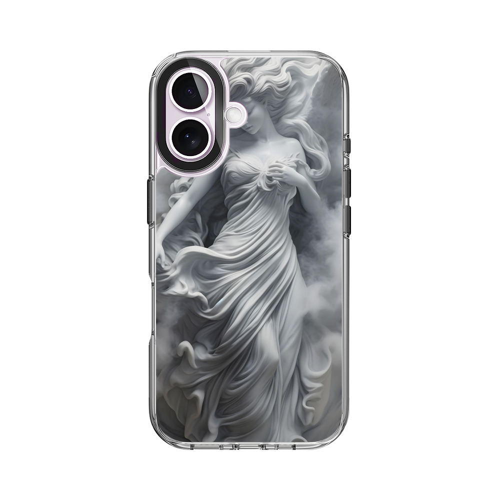 流れる衣装の女性 iPhone 17オリジナルケース