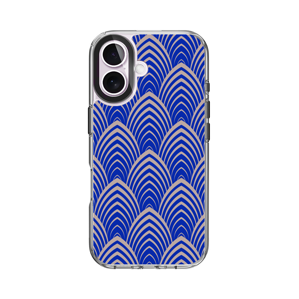 波のパターン iPhone 17オリジナルケース