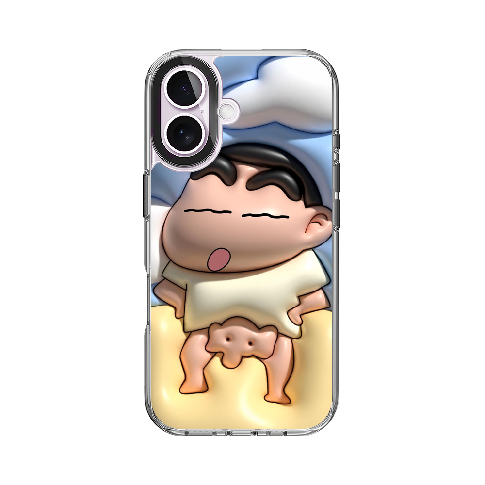 ねているしんちゃん iPhone 17オリジナルケース