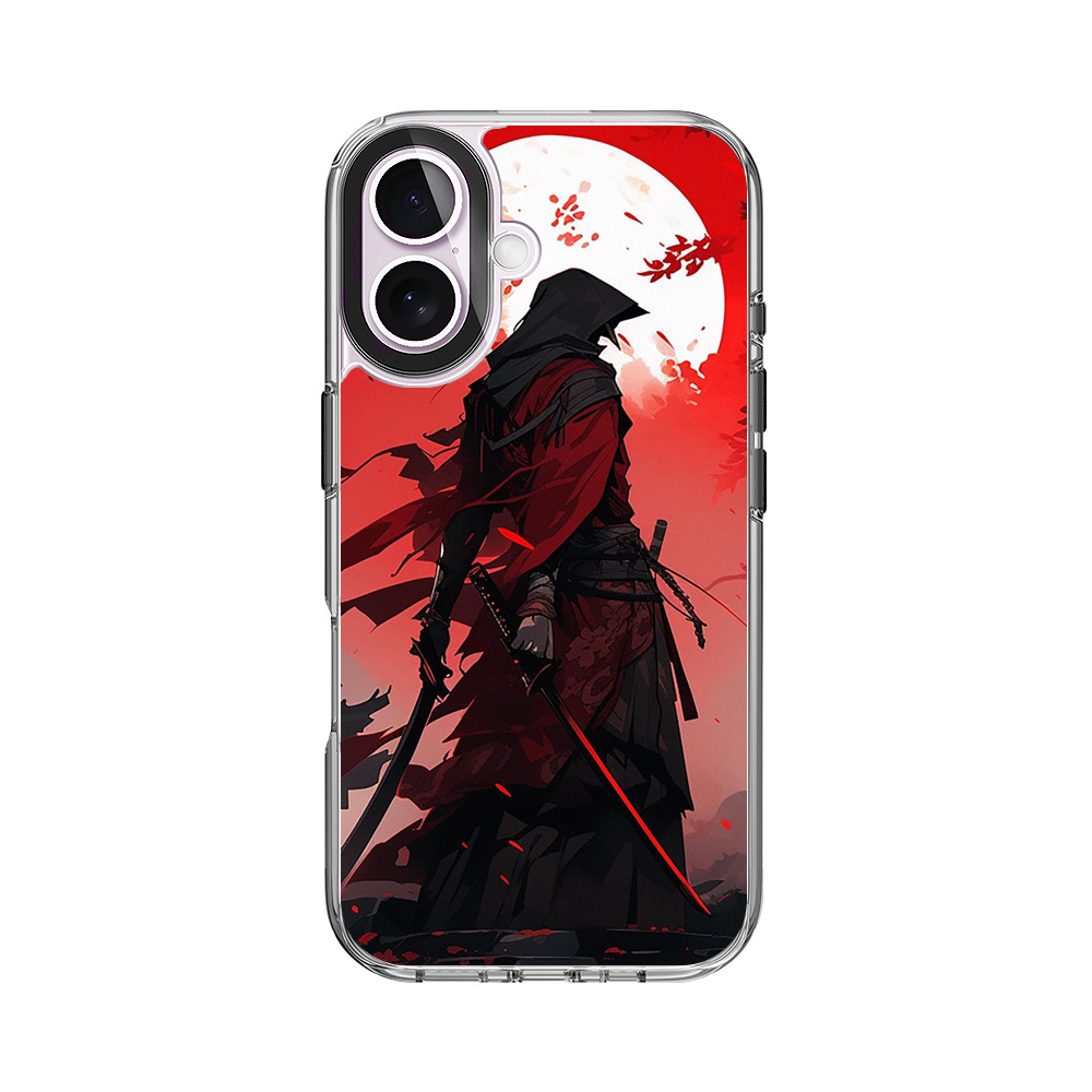 赤月の忍者 iPhone 17オリジナルケース
