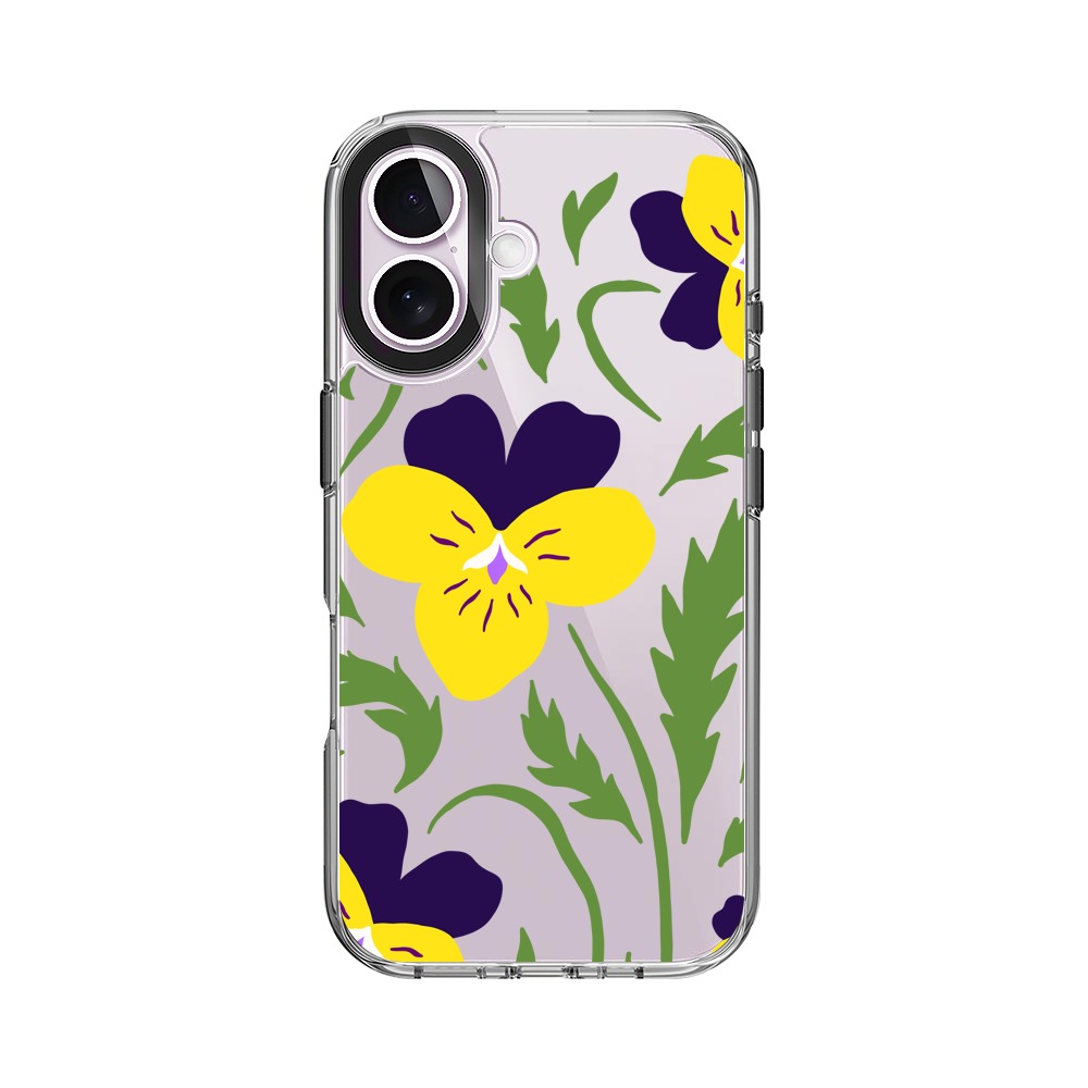 パンジーの花 iPhone 17オリジナルケース