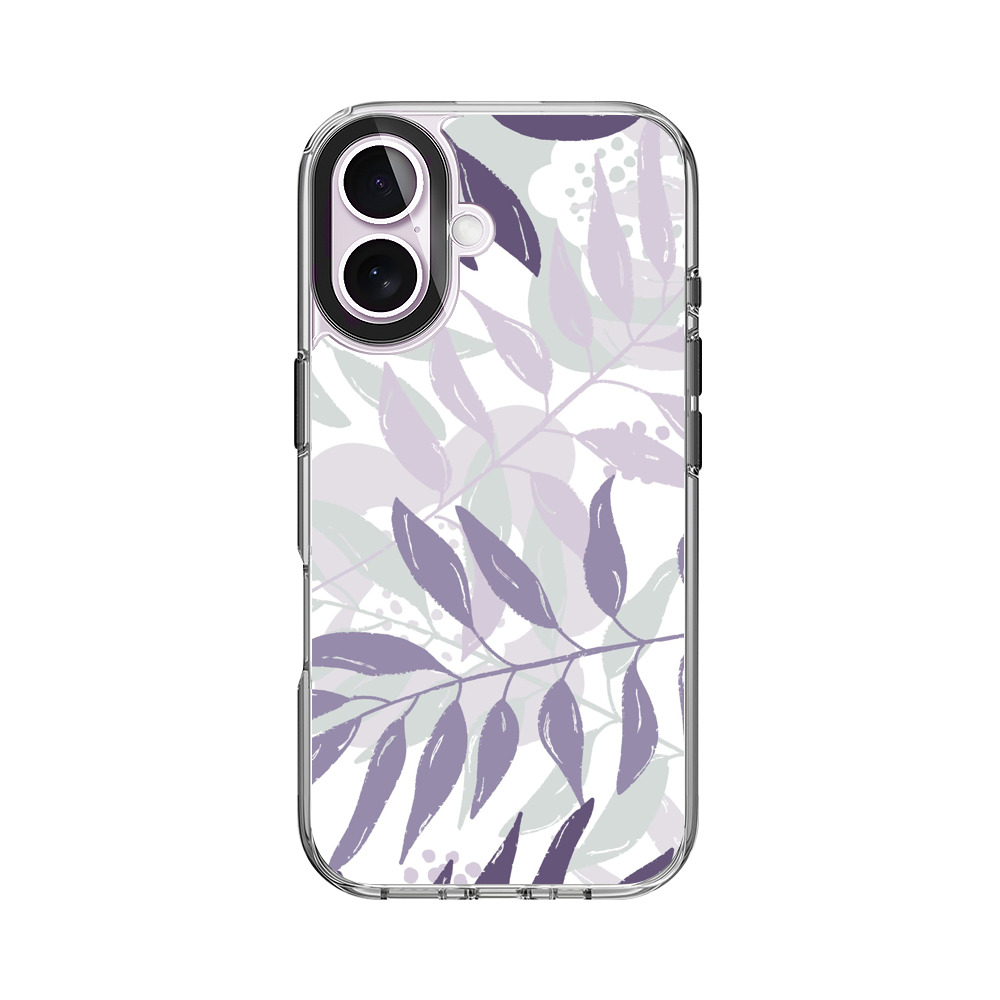 パステルリーフパターン iPhone 17オリジナルケース