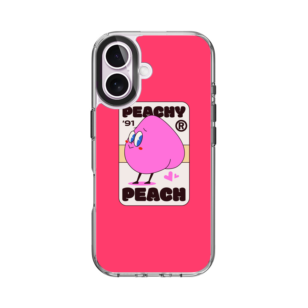 ピーチキャラクター iPhone 17オリジナルケース