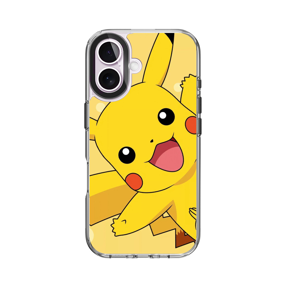 元気なピカチュウ iPhone 17オリジナルケース