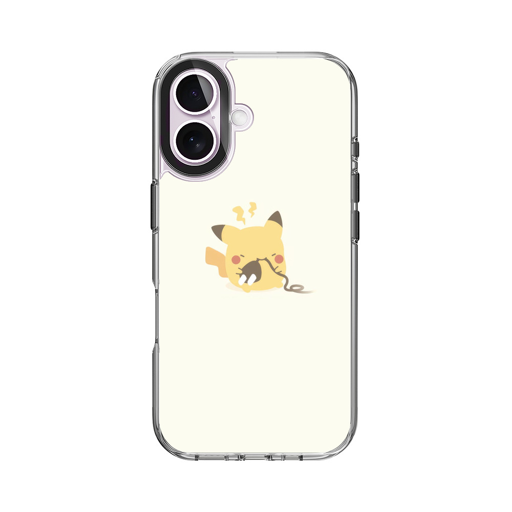 ピカチュウプラグかじり iPhone 17オリジナルケース