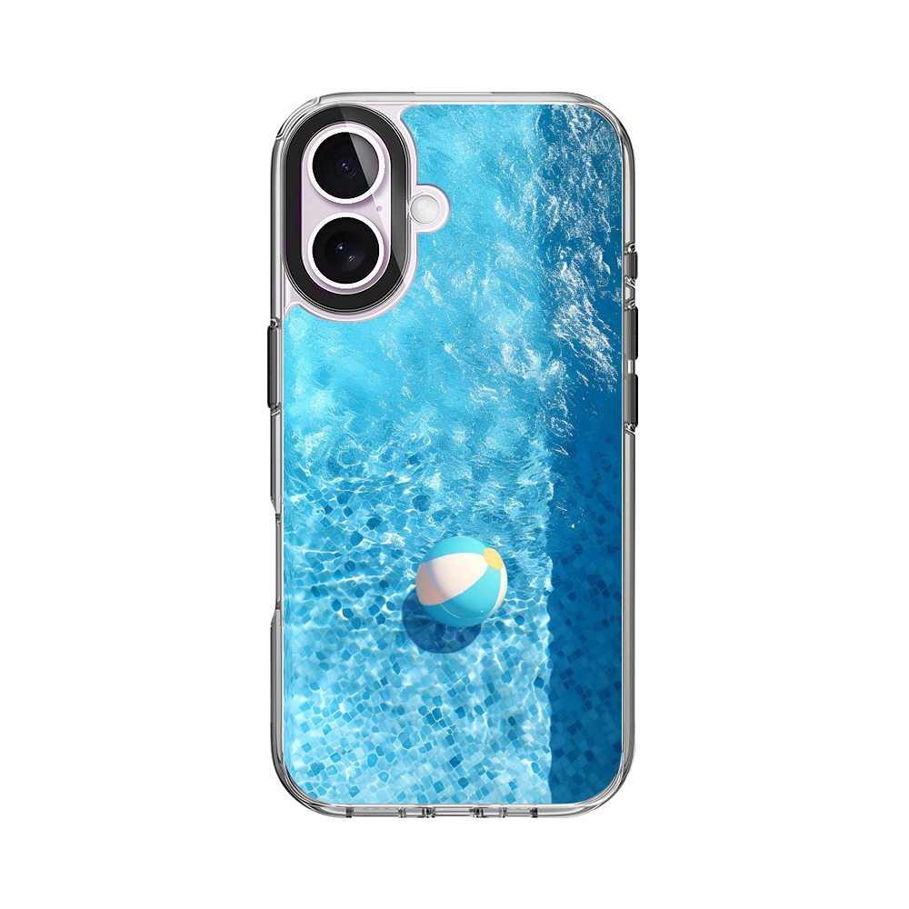 プールのビーチボール iPhone 17オリジナルケース