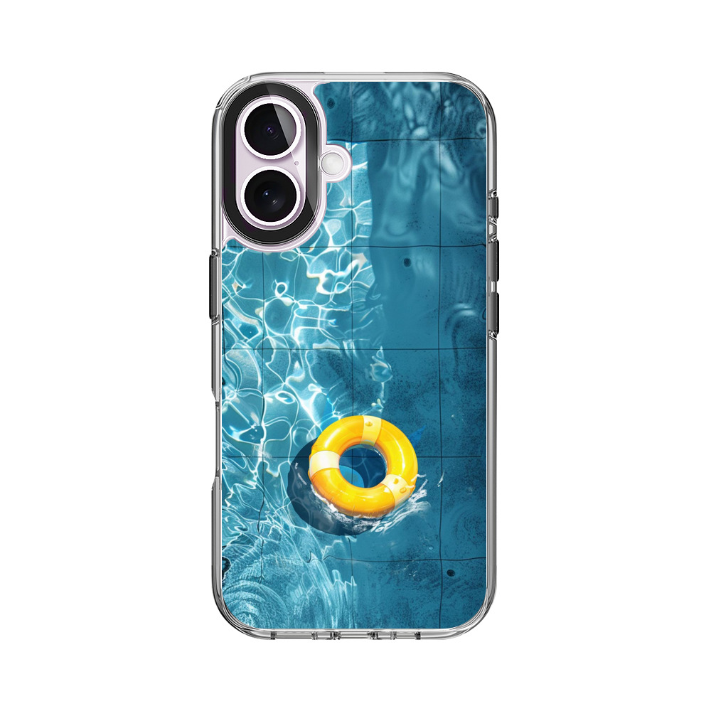 プールの浮き輪 iPhone 17オリジナルケース