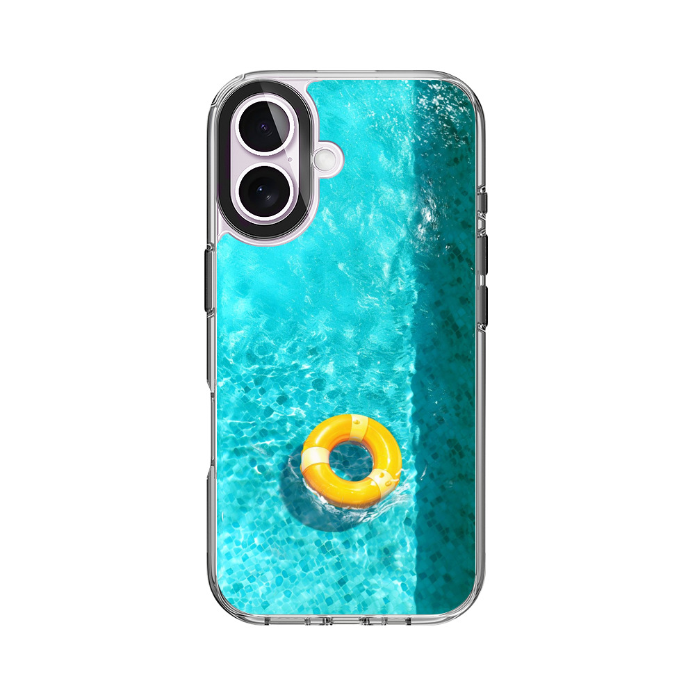 プールの浮き輪 iPhone 17オリジナルケース