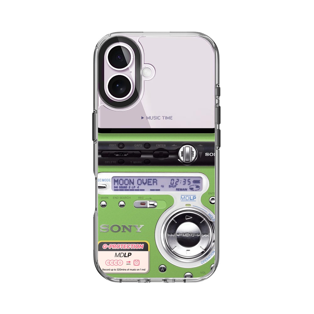 レトロカセットウォークマン iPhone 17オリジナルケース