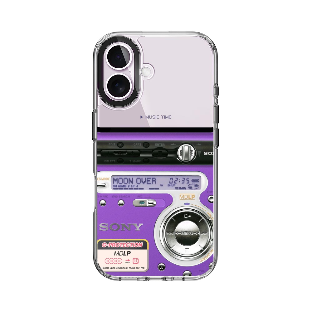 レトロなソニーウォークマン iPhone 17オリジナルケース