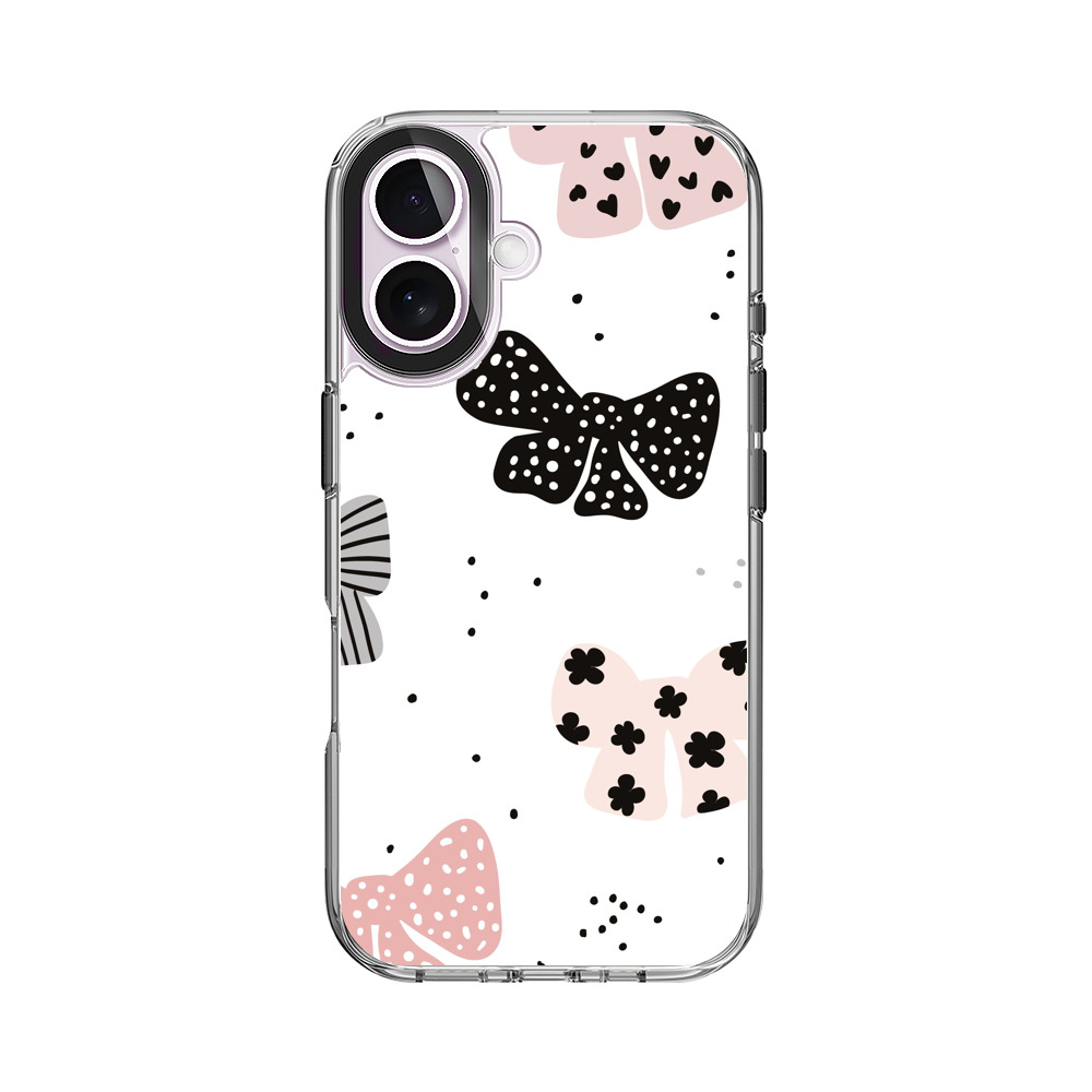 リボンのパターン iPhone 17オリジナルケース