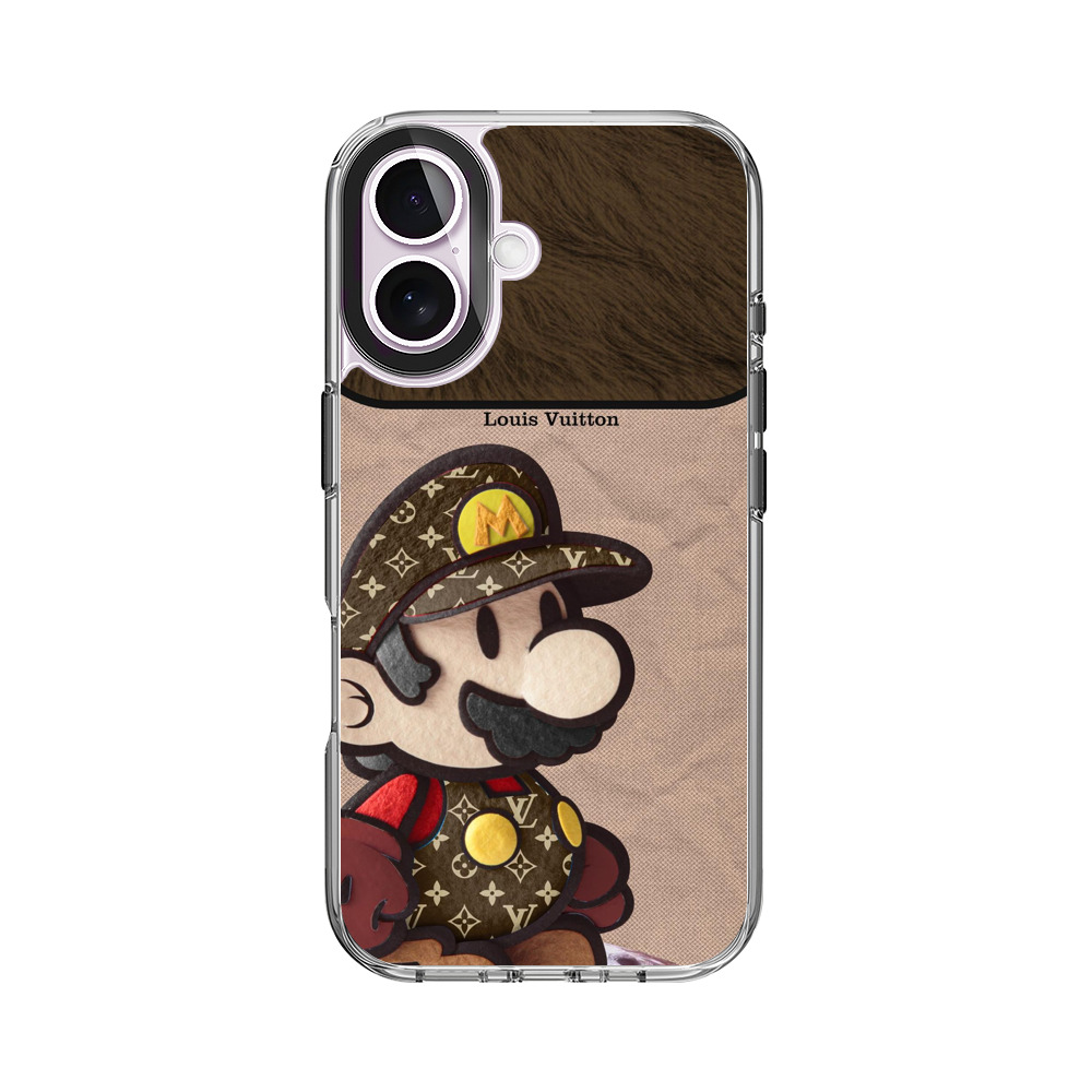 ルイヴィトン柄マリオ iPhone 17オリジナルケース