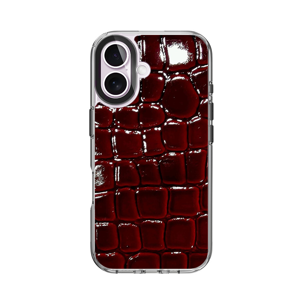 深紅色のクロコダイルパターン crocodile-leather-pattern 深紅色のクロコダイルパターン crocodile-leather-pattern
