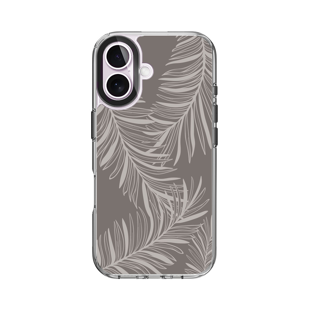 シンプルなシダの葉柄 grey-palm-leaves シンプルなシダの葉柄 grey-palm-leaves