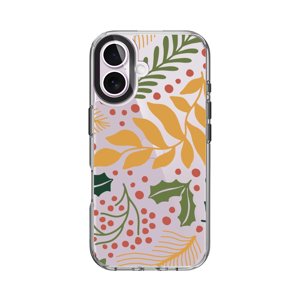 植物の模様 iPhone 17オリジナルケース