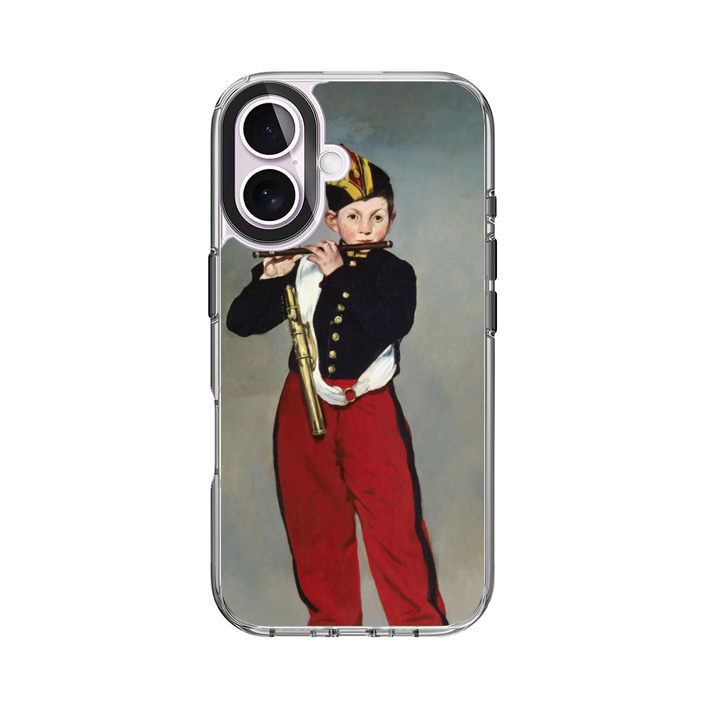 笛を吹く少年 iPhone 17オリジナルケース