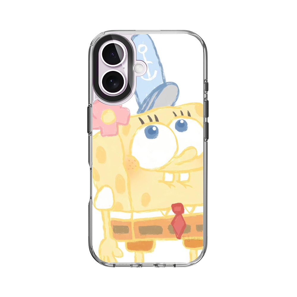 スポンジキャラクター iPhone 17オリジナルケース