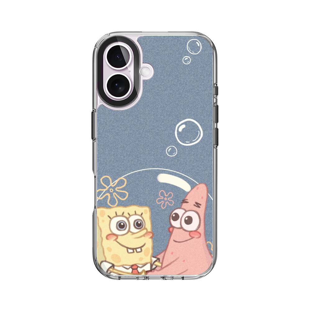 泡の中のスポンジボブ iPhone 17オリジナルケース