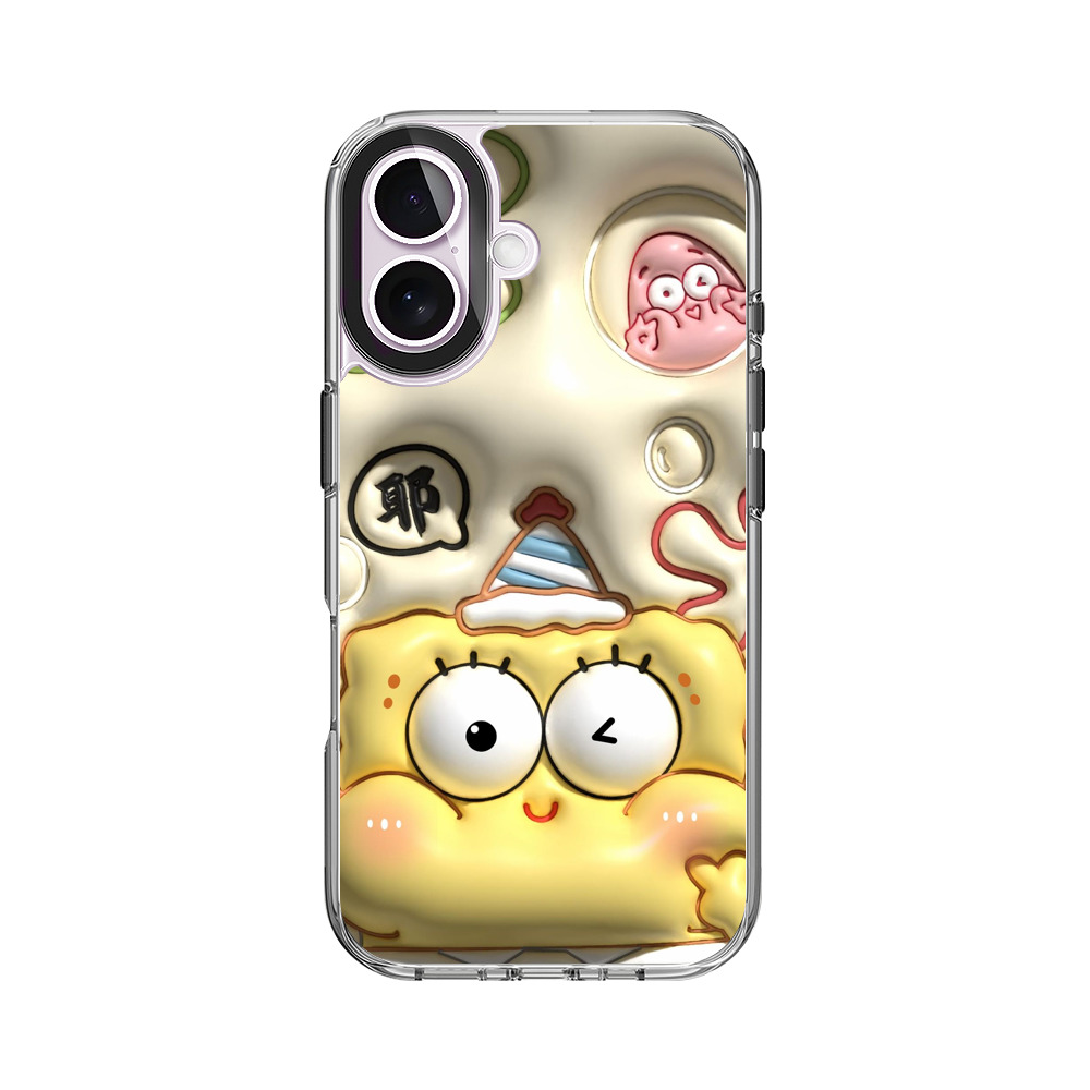 スポンジボブのウィンク iPhone 17オリジナルケース